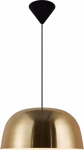 Nordlux Cera Pendant Light in Gold Brass Metal, Diameter: 36 cm – 1