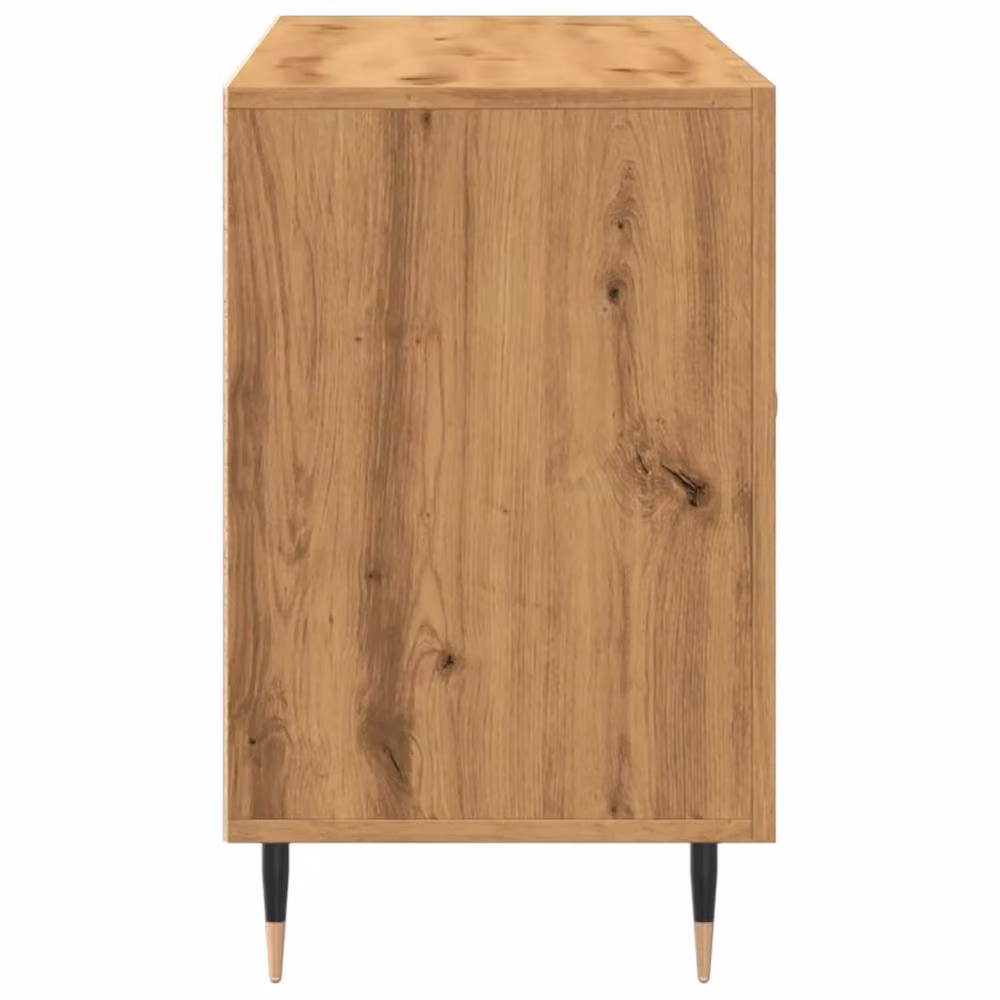 Berkfield Home Artisan Oak Sideboard in Brown, W/D/H: 100 x 36 x 60 cm – 3