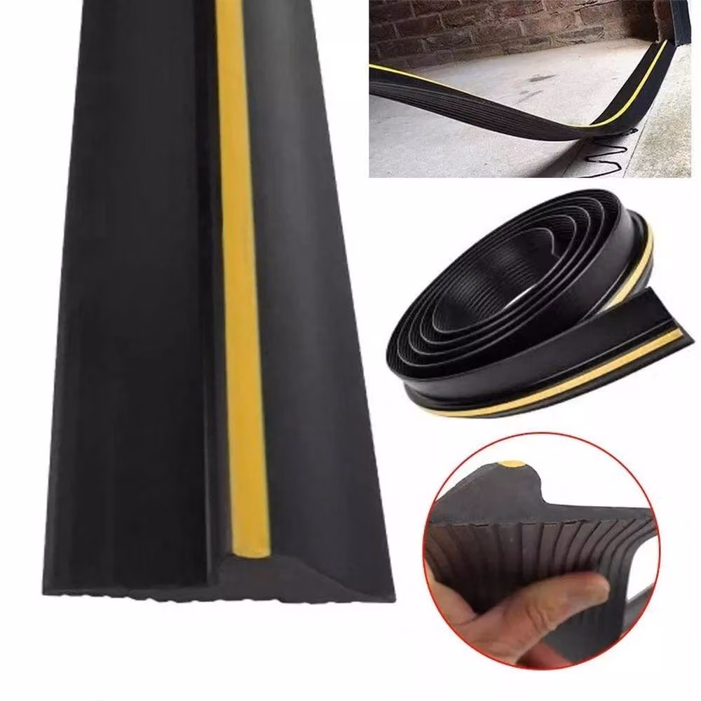 PAWNORA Waterproof EPDM Rubber Door Bottom Seal Strap in Black – 2