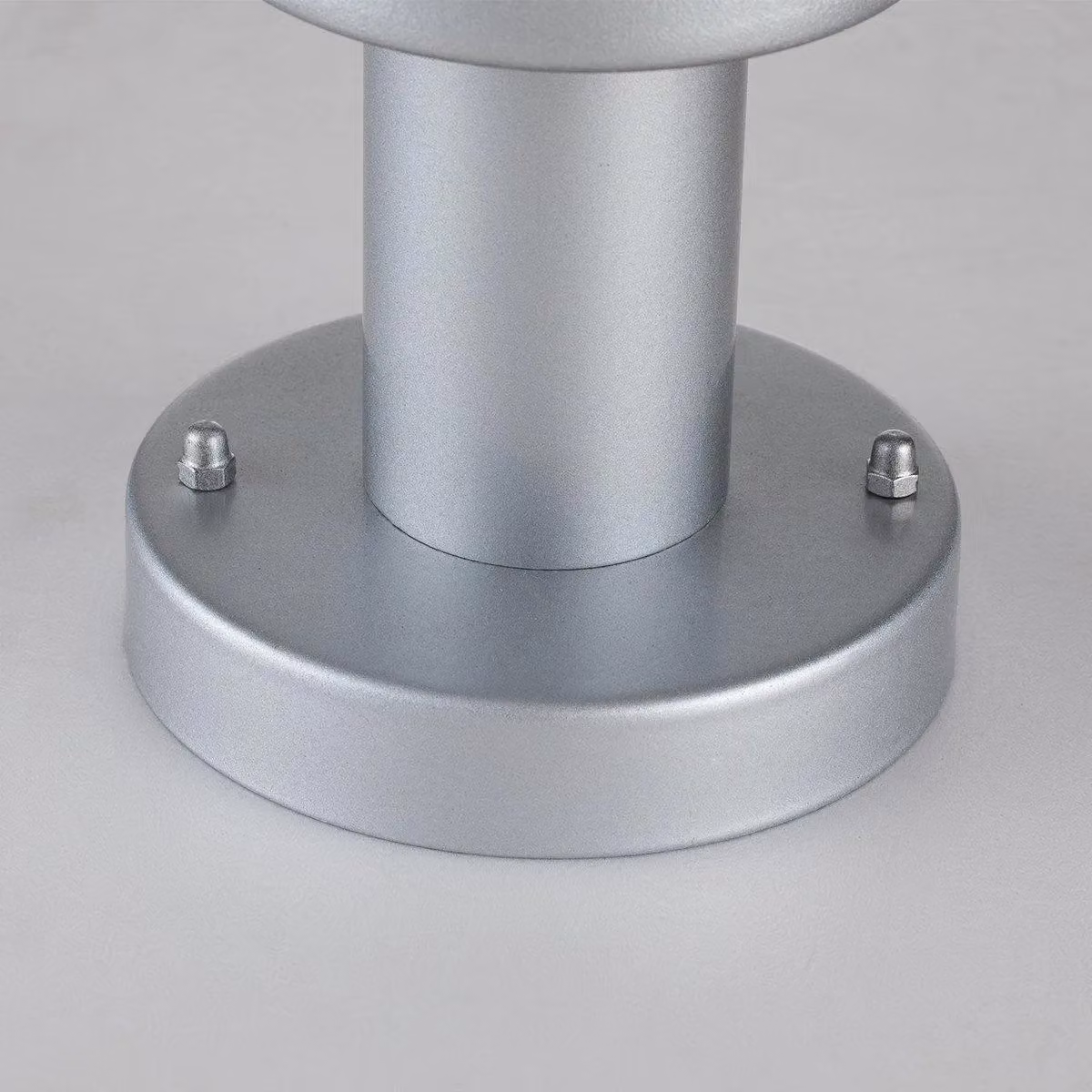 Netlighting Klampenborg Outdoor Pedestal Lantern in Silver Stainless Steel with Motion Sensor, IP44 – 2