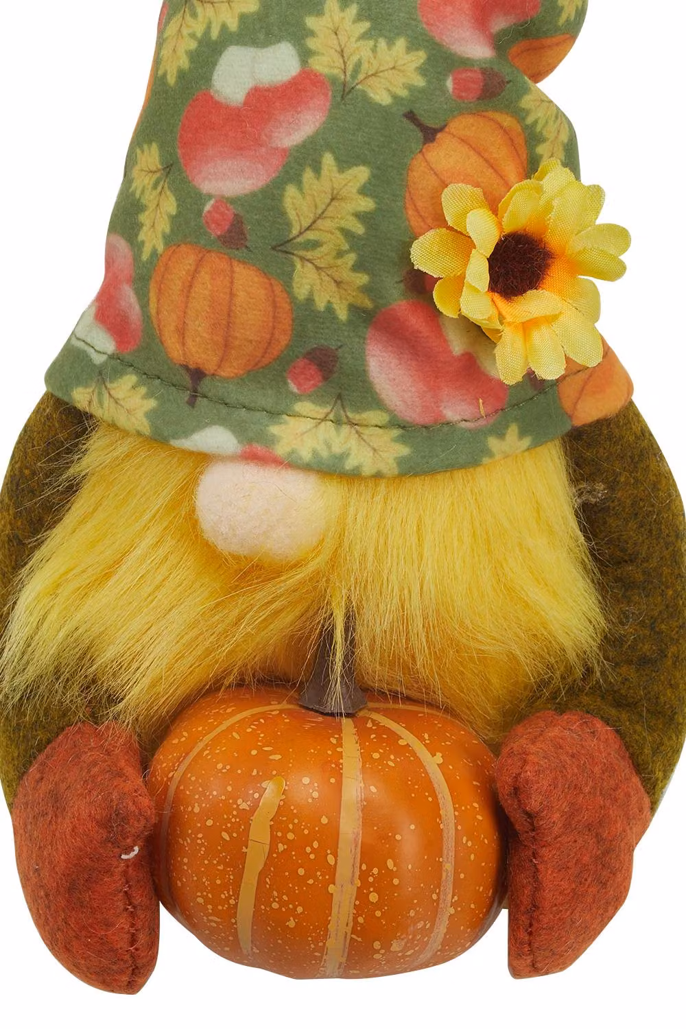 Garden Sanctuary Autumn Harvest Gnome Decoration, Multicolour Scandinavian Tabletop Ornament – 5