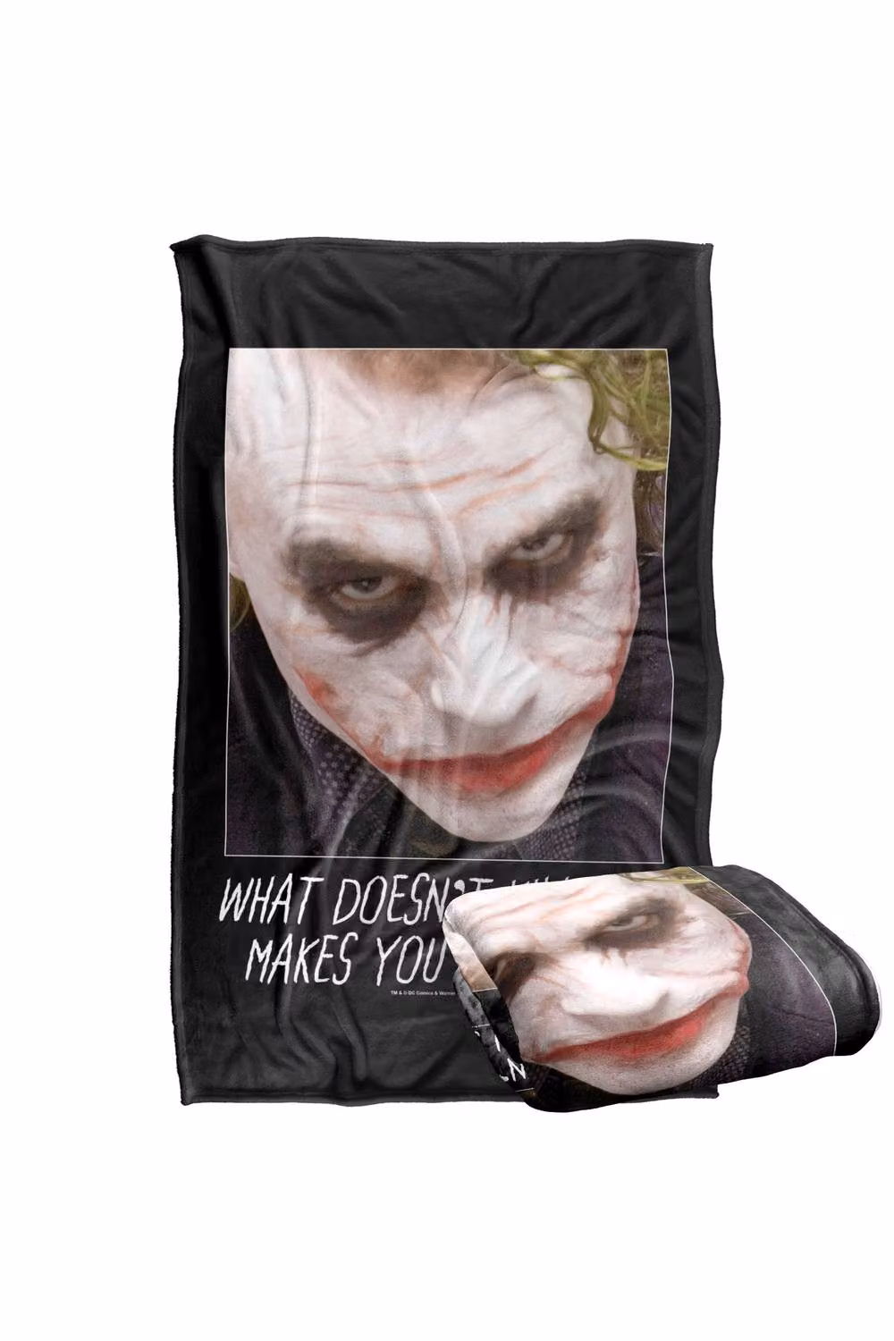 Warner Bros. Dark Knight Joker Silky Touch Super Soft Fleece Throw Blanket, Multicolour, W: 91.44 cm x L: 147 cm – 7