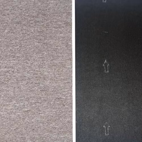 Vinyl Flooring UK Beige Oat Loop Pile Polypropylene Carpet Tiles, 5.5mm Pile Height, 5m2 (20 Tiles per Box) – 4
