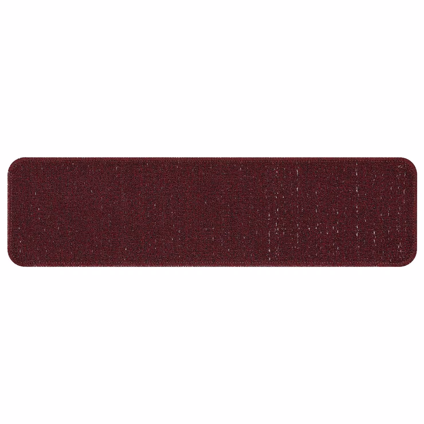 Berkfield Home Non-Slip Stair Mats with Latex Backing, Bordeaux Red, W/D: 20 x 75 cm – 2