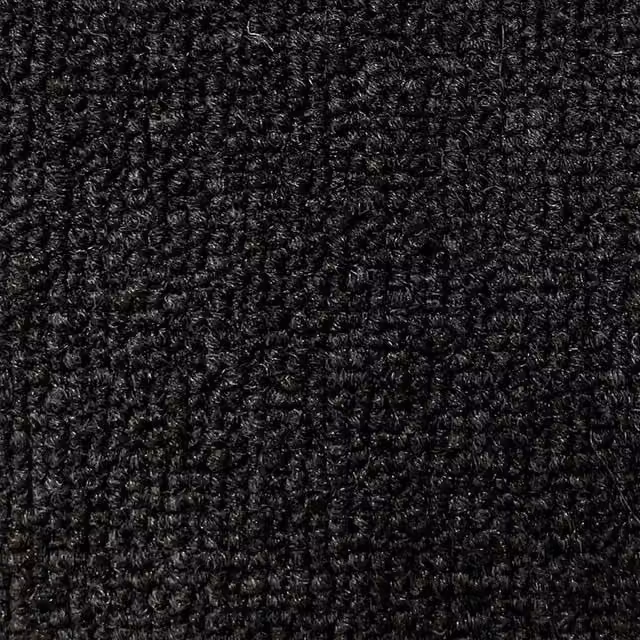 Vinyl Flooring UK Metropolis Contract Carpet Tiles in Black, 5.6mm Loop Pile, 5m2 per Box (20 Tiles)