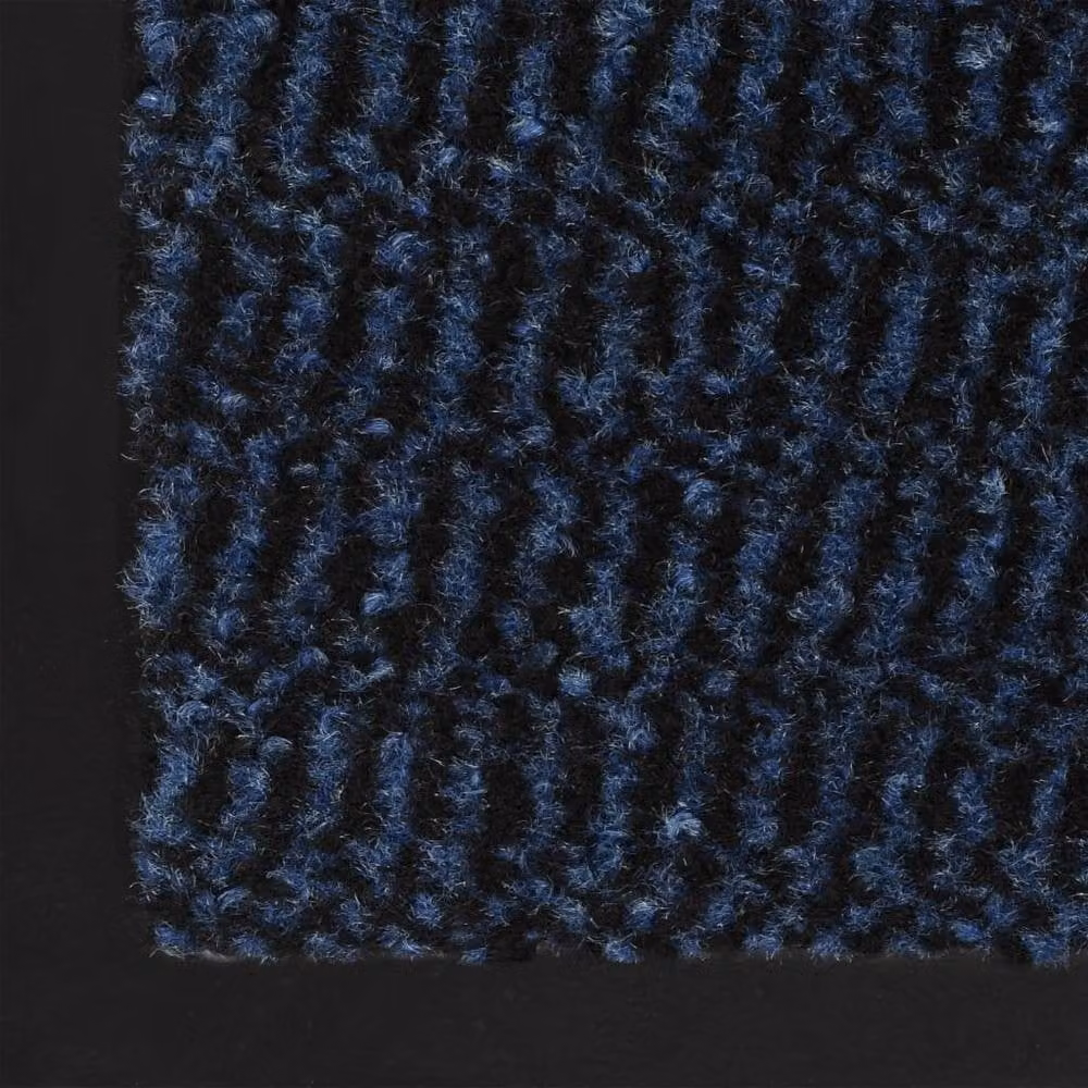 Berkfield Home Blue Rectangular Non-Slip Dust Control Mat, W: 80 cm, L: 120 cm – 3