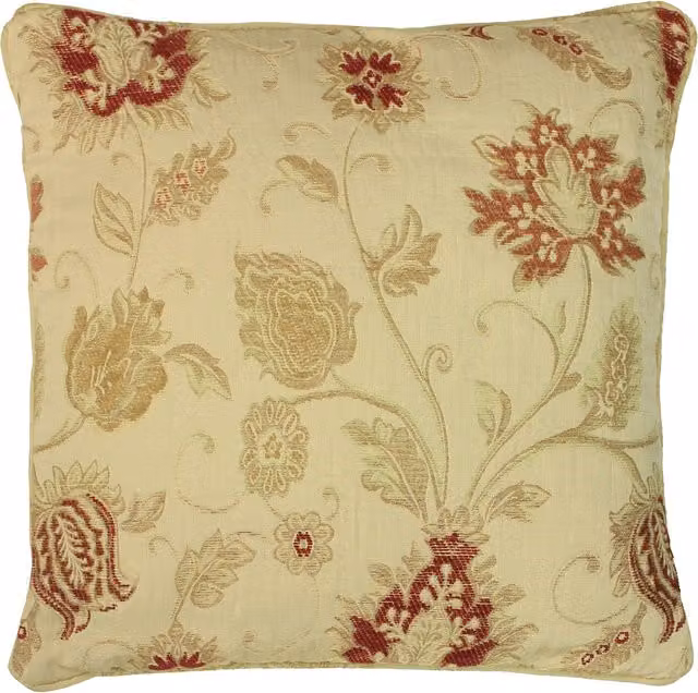 Make it a Home Zurich Feather Rich Square Cushion in Champagne, Diameter: 55 cm