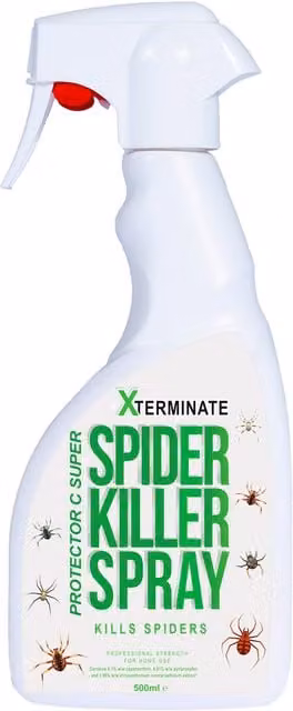Xterminate Spider Repellent Spray, Clear, 0.5kg