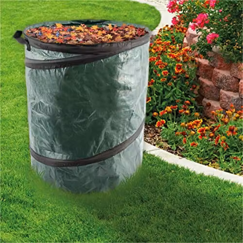 St Helens Home & Garden Heavy Duty Pop-Up Garden Waste Bags, Pack of 4, Green, 90L Capacity – 2