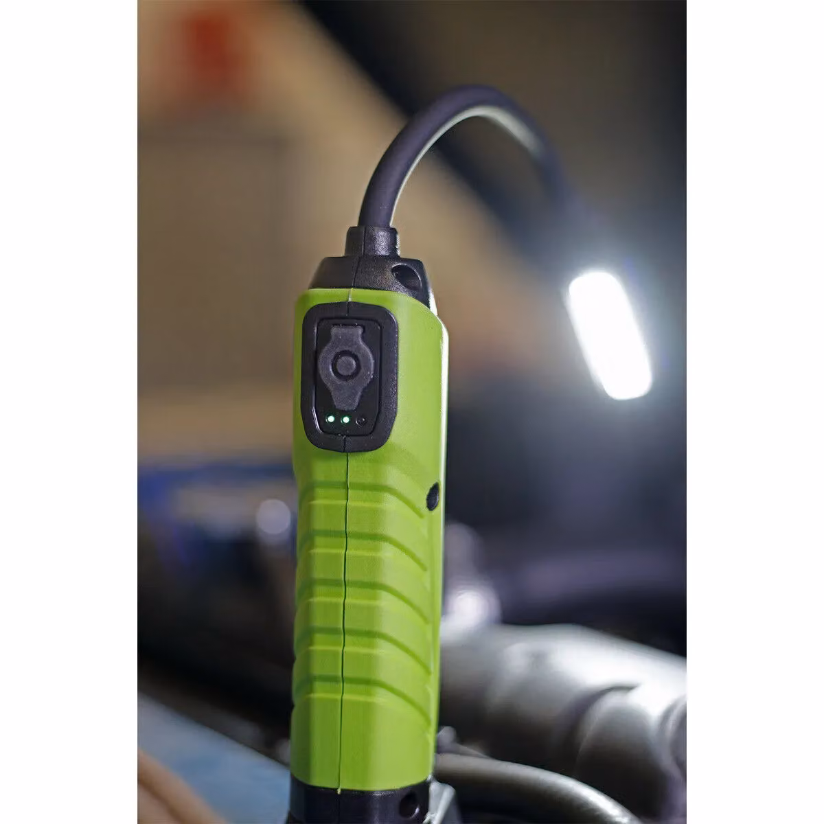 Loops Multicolour Flexible Inspection Light with Rechargeable Battery, 5W COB and SMD LED, Dimmable and IP54 Rated – 3