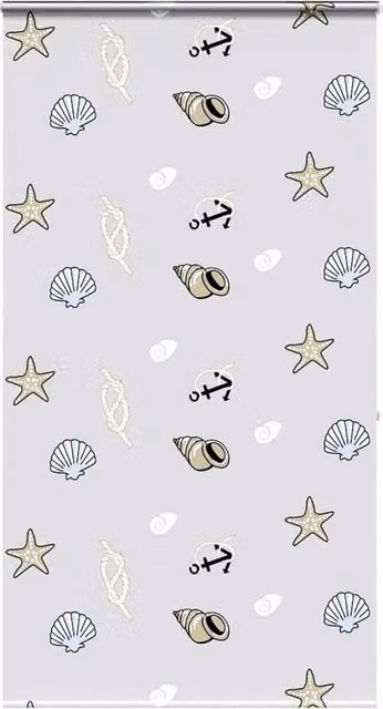 Berkfield Home Shower Roller Blind with Cassette, Black, W/H: 116 x 240 cm