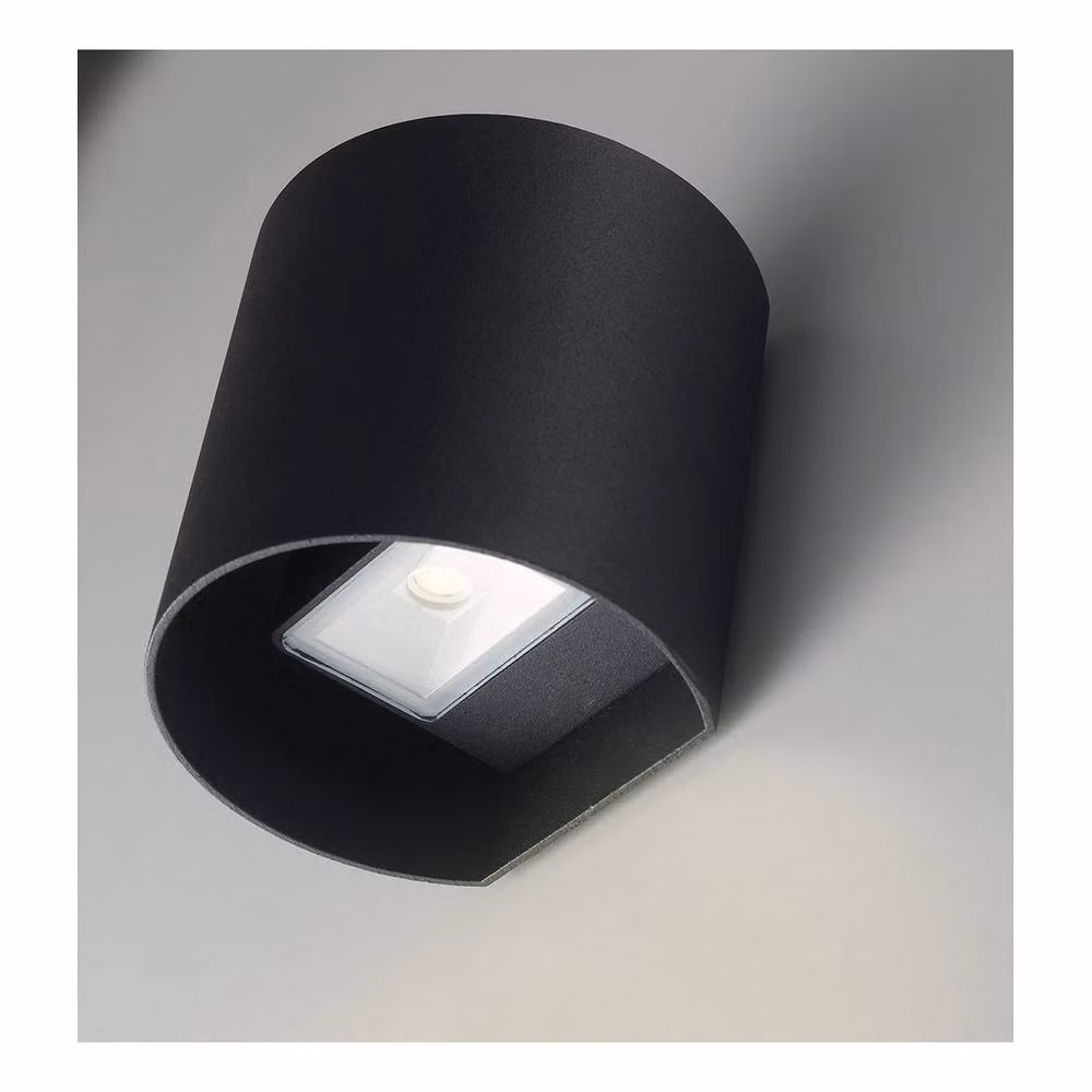 Netlighting GOLF Outdoor LED Up Down Wall Light, Black, W/D/H: 11 x 11 x 9.5 cm – 2