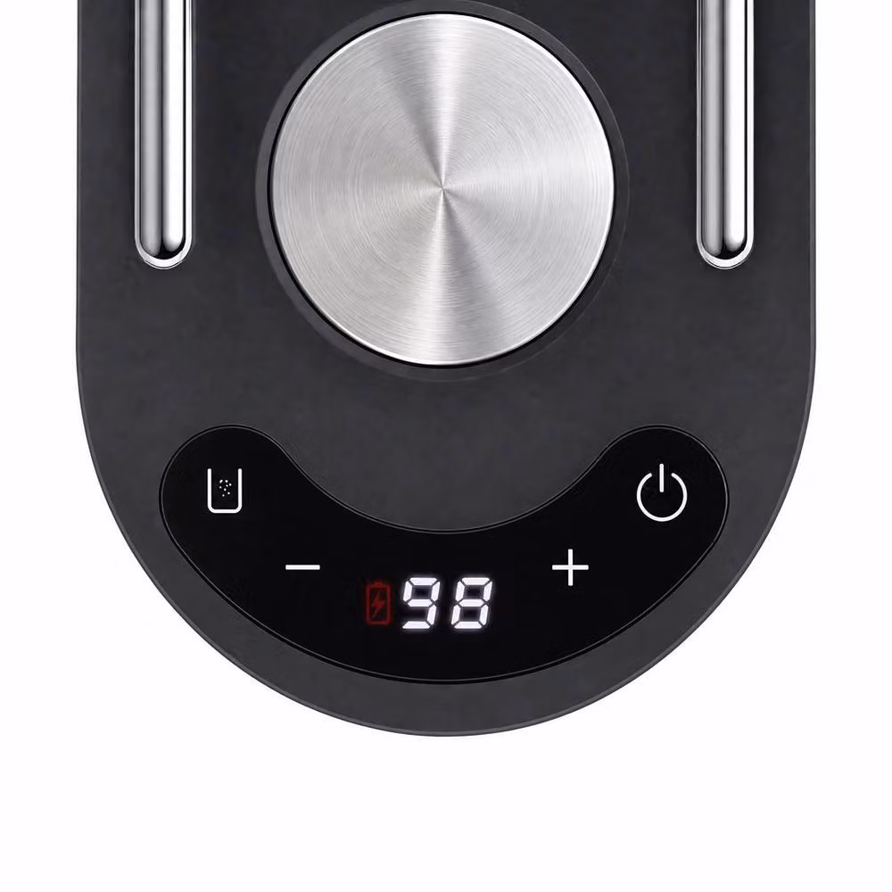 Spector USB Rechargeable Coffee Grinder with Timer and 60 Settings, Black – 3