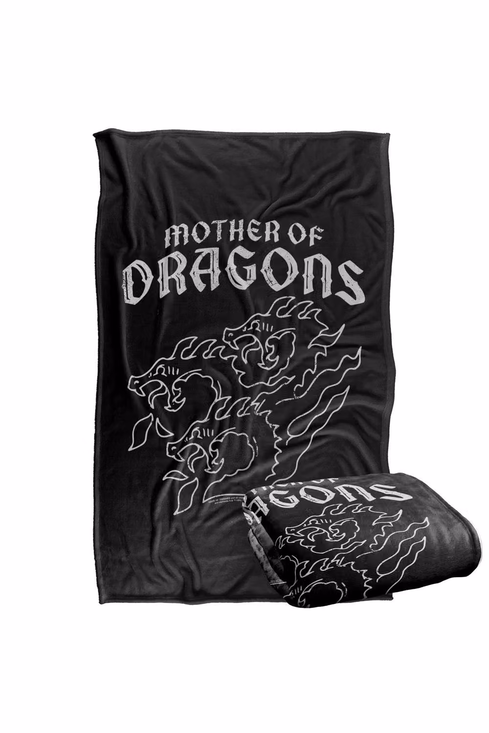 Warner Bros. Game of Thrones Mother of Dragons Super Soft Fleece Throw Blanket, Multicolour, W: 152.4 cm x D: 127.0 cm – 7