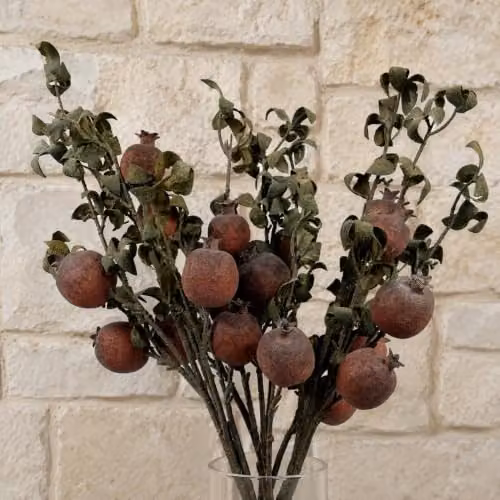 Leaf UK Red Organic Floral Artificial Flowers for Tabletop – 2