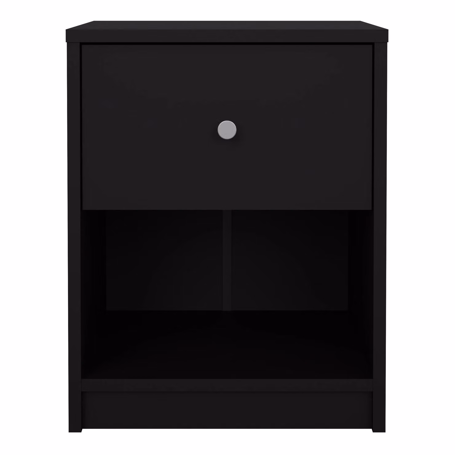 Furniture To Go May Modern 1 Drawer Bedside Cabinet in Black – 2