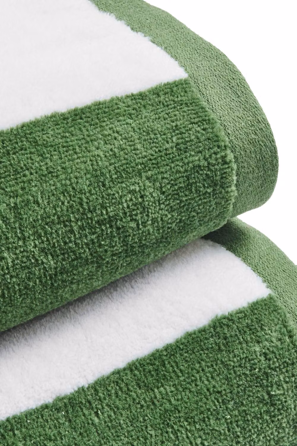 Christy Cabana Striped Cotton Beach Towel in Green, W/D/H: 100 x 180 cm – 3