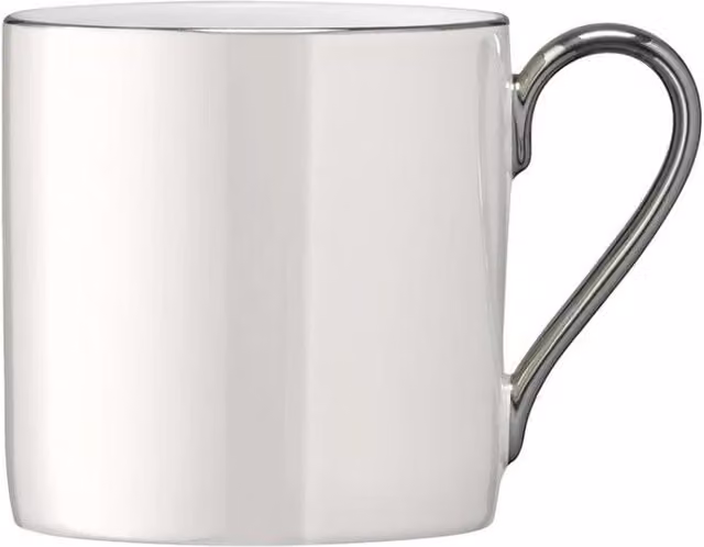 LSA Palazzo Pearl White Porcelain Mug