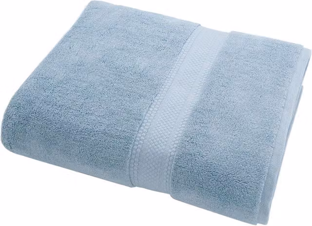 Divante Deluxe Soft Terry Bath Sheet in Glacier Grey