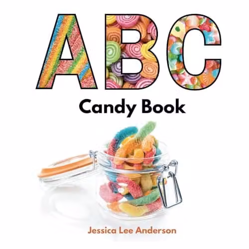 ABC Candy Book by AO Press, Multicolour, 21.59 x 21.59 cm