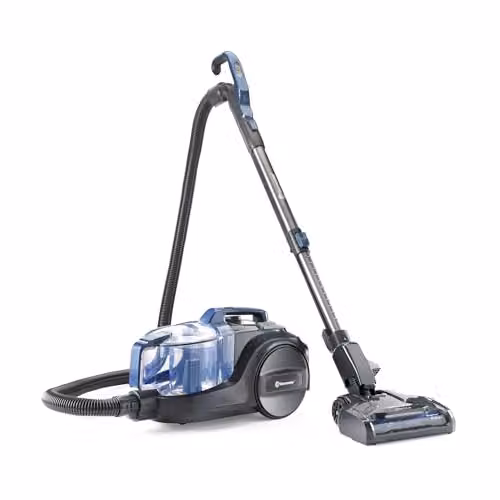 Vacmaster Vortica Pet Blue Bagless Cylinder Vacuum Cleaner with HEPA H13 Sealed System, Anti-Tangle Roller and LED Headlight – 1