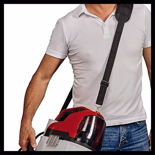 Einhell Power X-Change Cordless Electric Pressure Sprayer with 3.5 l Tank in Red, Silver and Transparent – 7