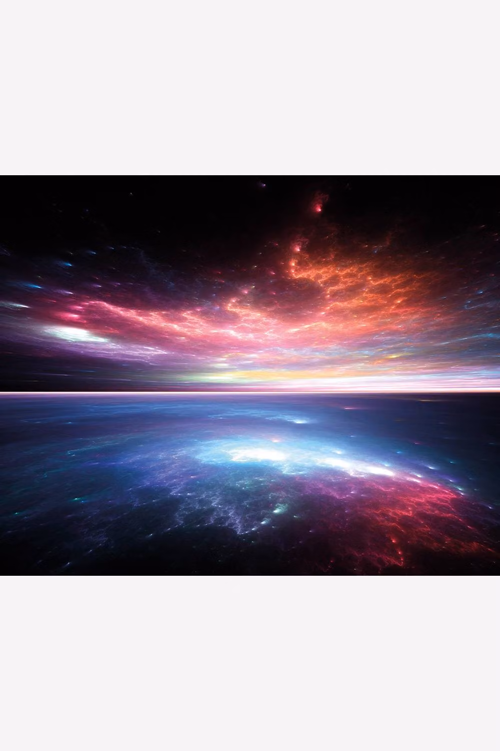 Origin Murals Electric Storm Abstract Wall Mural in Black and Multicolour – 2