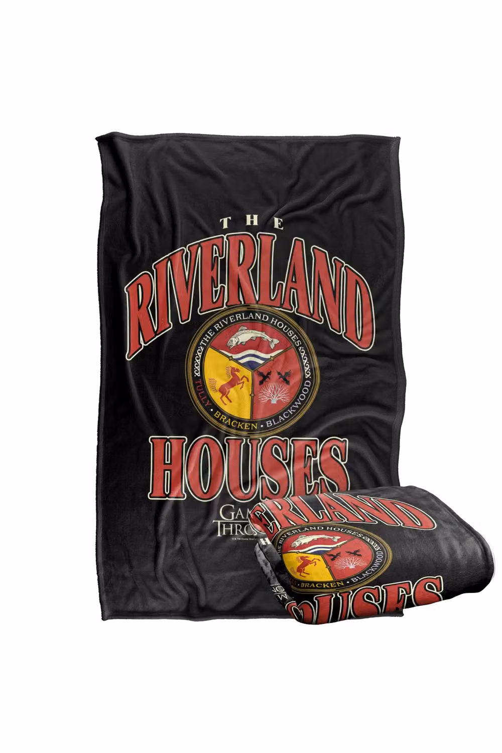 Warner Bros. Game of Thrones Varsity Riverland Silky Touch Super Soft Fleece Throw Blanket, Multicolour, W: 91.44 cm x D: 147 cm – 7