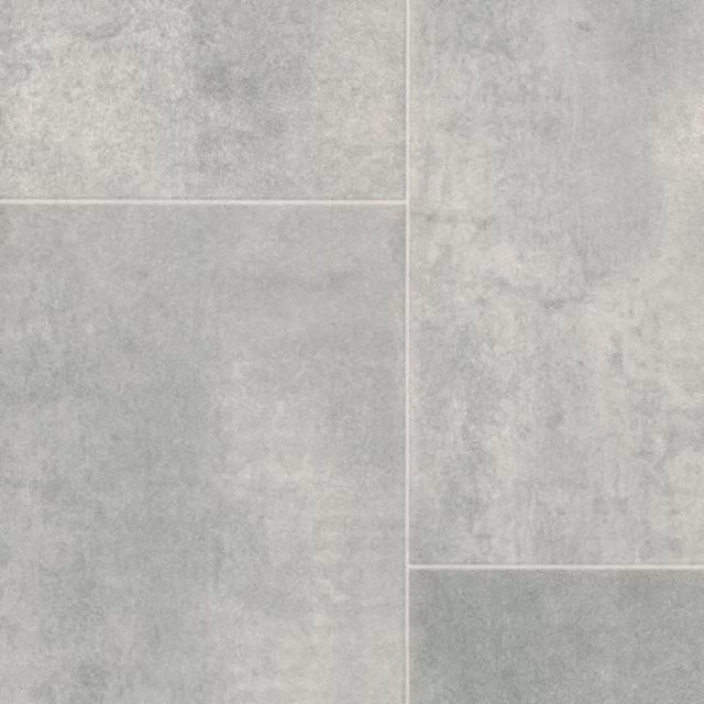 IVC Grey Stone Tile Effect Non Slip Vinyl Flooring, Thickness: 2.0 mm, Size: 300 x 500 cm