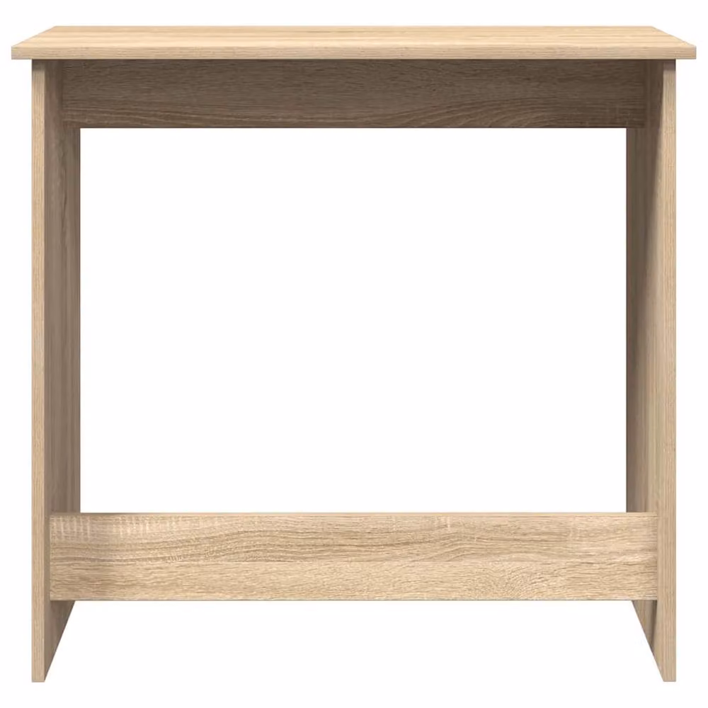 Berkfield Home Sonoma Oak Writing Desk in Beige, W/D/H: 80 x 40 x 75 cm – 3