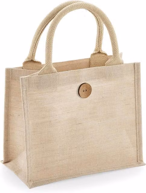 Westford Mill Juco Mini Gift Bag in Beige