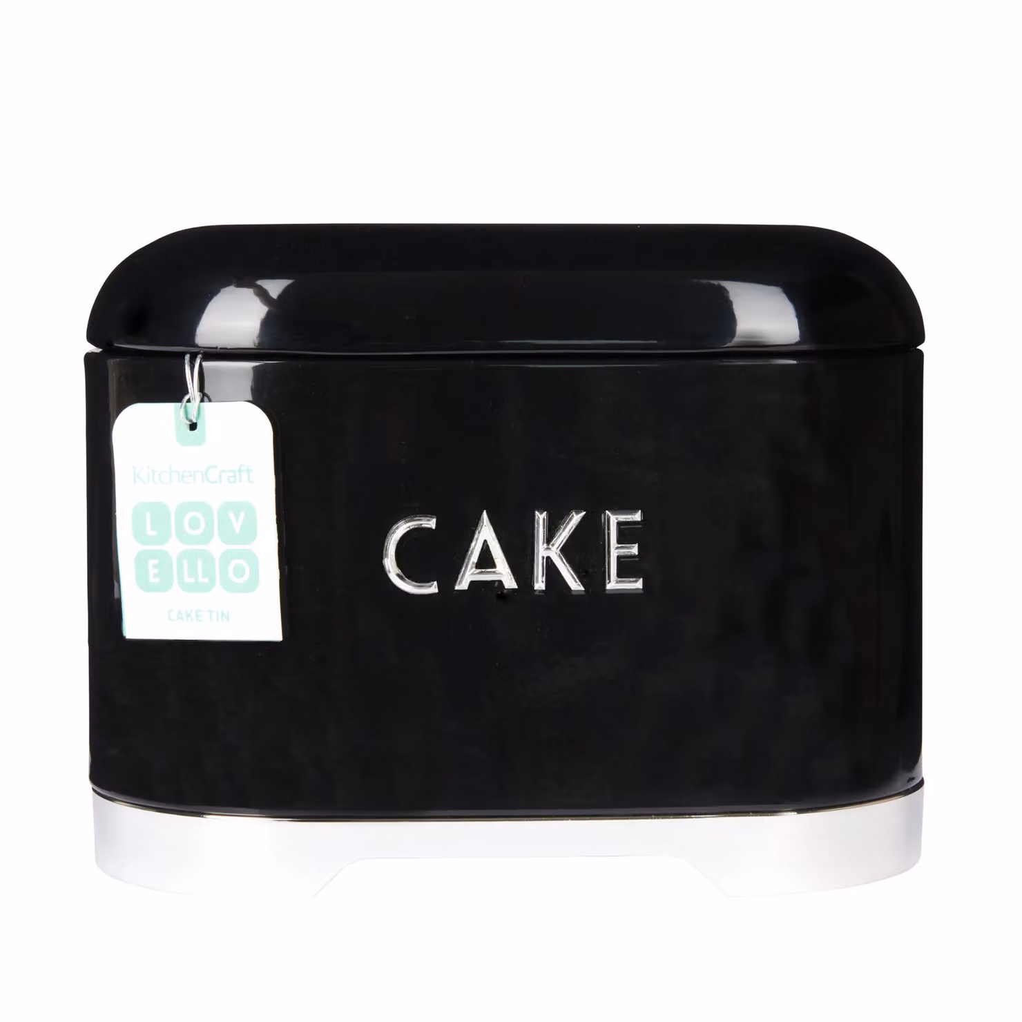Lovello Airtight Cake Storage Container with Leakproof Lid, Black – 8