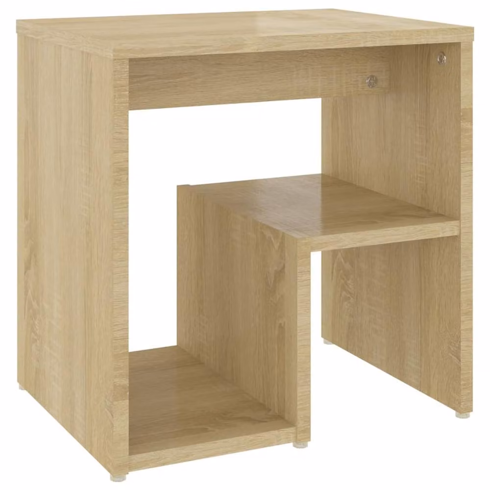 Berkfield Home Bed Cabinet in Sonoma Oak Brown, W/D/H: 40 x 30 x 40 cm – 2