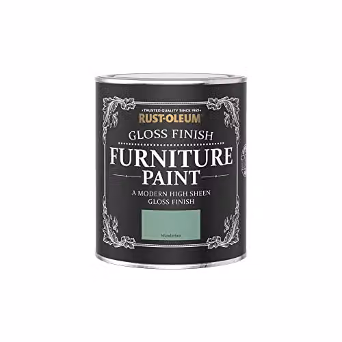 Rust-Oleum Gloss Furniture and Skirting Board Paint in Green, 0.75 l – 3