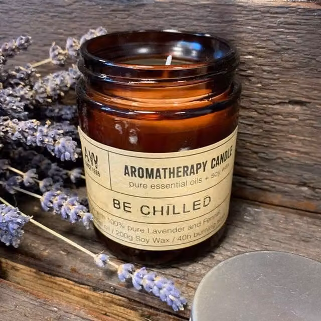 KDMK Be Chilled Aromatherapy Tabletop Candle in White
