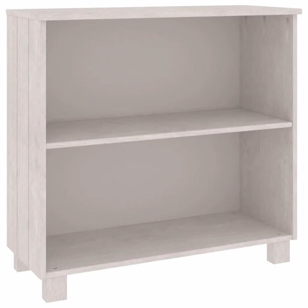 Berkfield Home Hamar White Solid Wood Pine Sideboard, W/D/H: 85 x 35 x 80 cm – 2