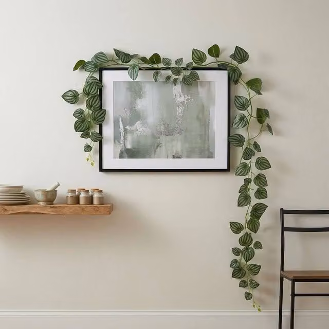 Leaf 160cm Artificial Watermelon Hanging Garland Decoration in Green