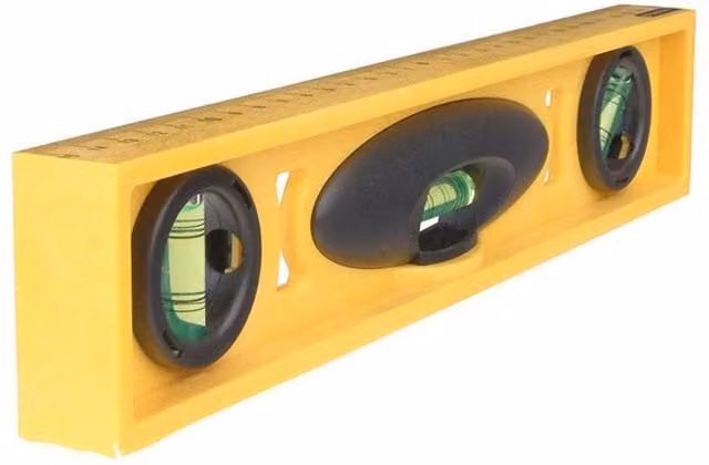 Stanley Spirit Level, Yellow, Length: 120 cm