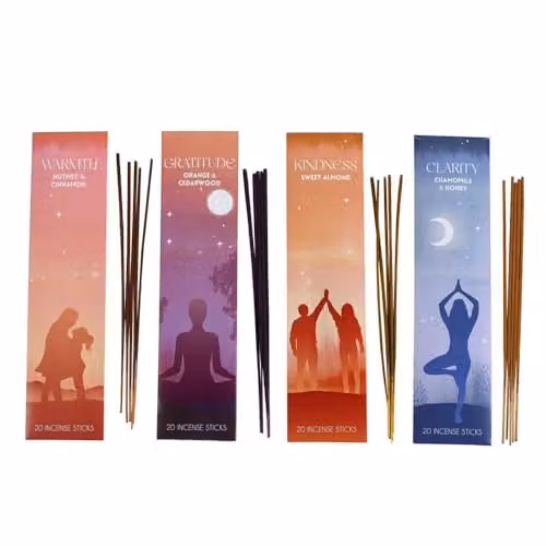 KDMD Mindfulness Collection Incense Stick Set in Purple with Spicy and Fruity Scents