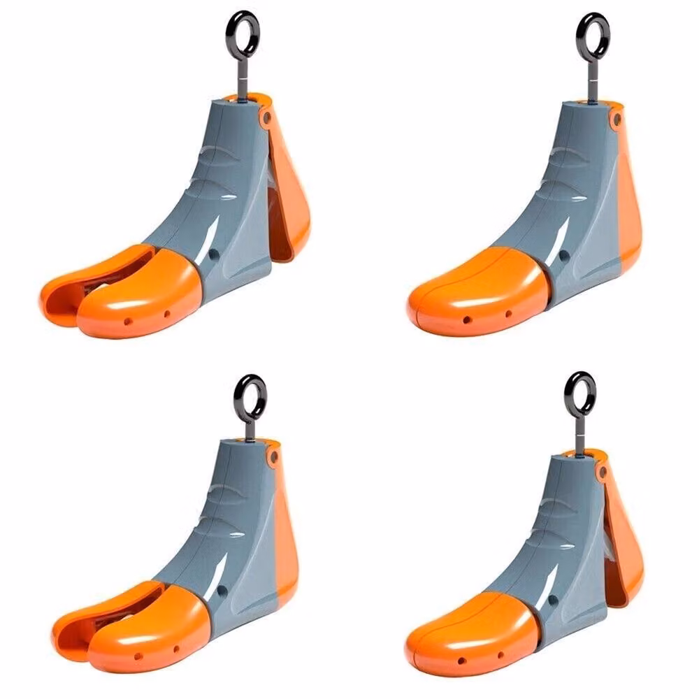 SPETLEK Adjustable High Top Shoe Stretcher and Portable Boot Tree Shaper in Burnt Orange, Size: Large – 2