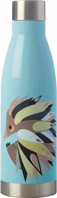 Maxwell Williams Pete Cromer Echidna Blue Vacuum Insulated Stainless Steel Bottle, 500ml