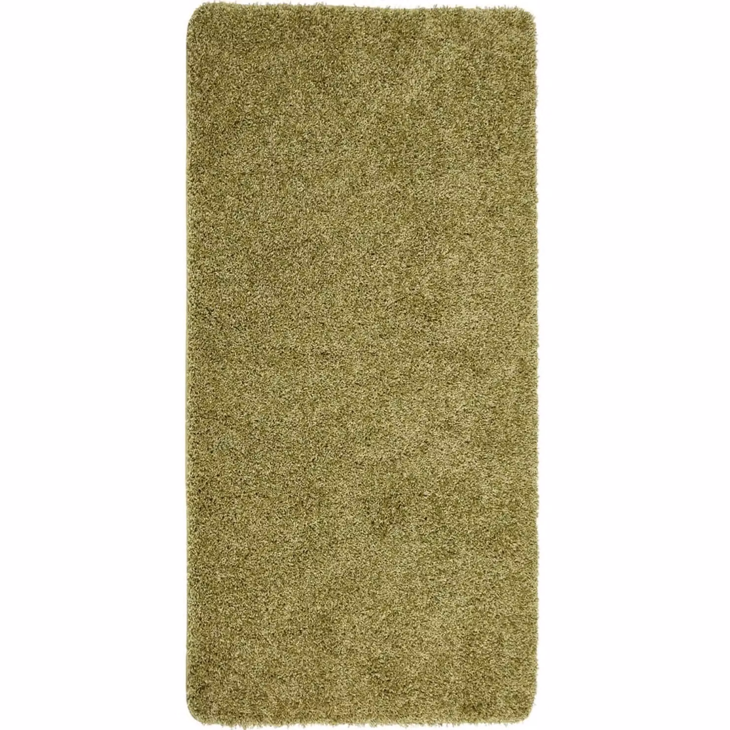 THE RUGS Washable Non-Slip Shaggy Rug in Green, W: 60 cm, L: 100 cm – 2