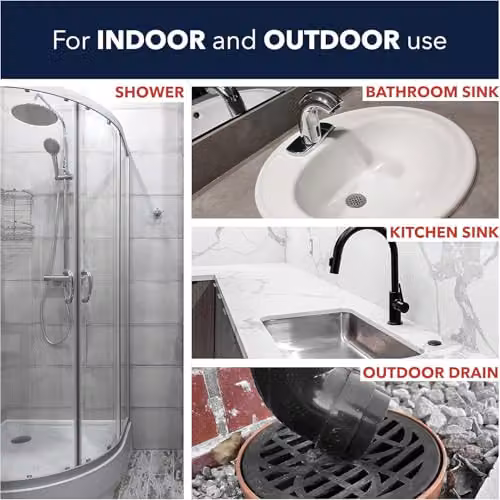 Spear & Jackson Multi-Purpose Sink & Drain Unblocker, 0.75 l – 2
