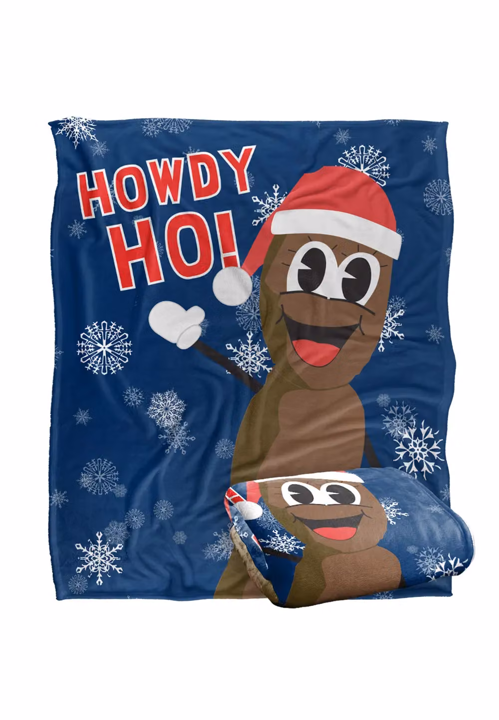 LOGOVISION South Park Mr Hanky Christmas Super Soft White Fleece Throw Blanket W/D/H: 152 x 127 x 1 cm – 6