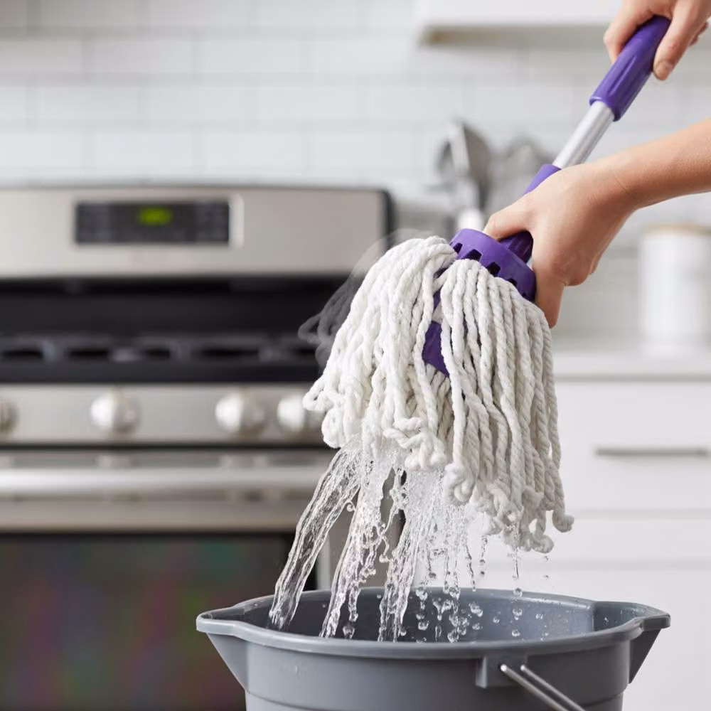 Bedsland DL-Twist Mop with Stainless Steel Handle, Purple – 2