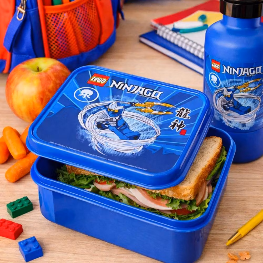 Lego Ninjago Jay ZX Blue Kids Food Storage Lunch Box – 3