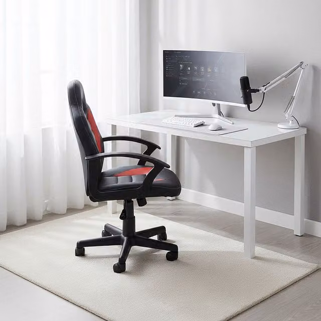 Orsina Red and Black Synthetic Leather Gaming and Home Office Chair – 1