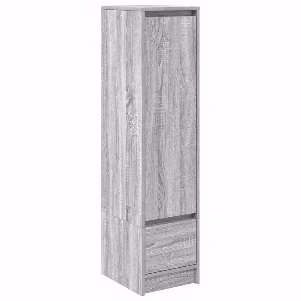 Berkfield Home Grey Sonoma Highboard W/D/H: 29.5 x 34 x 119.5 cm – 2