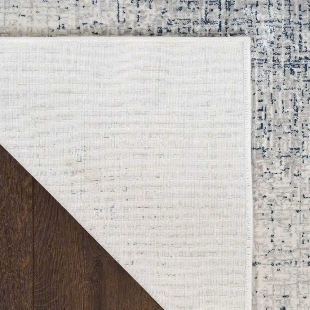 DKNY Grand Street Grn03 Ivory Blue Abstract Modern Rectangular Rug, W: 240 cm, D: 300 cm – 2
