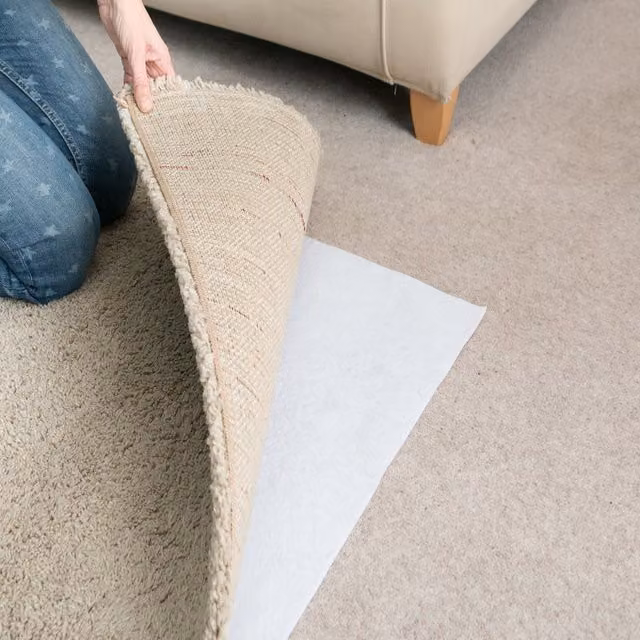 d-c-fix Trent Anti-slip Rug Grip Mat for Carpets, White, W: 80 cm, L: 1.5 m